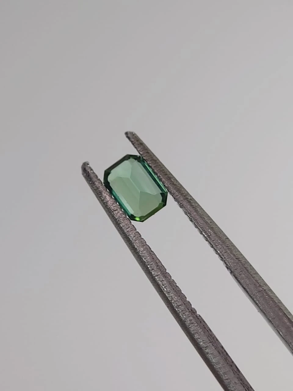 0.34ct Natural Green Tourmaline Emerald Cut Loose Gemstone from Afghanistan — view 5